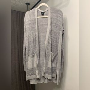 Calvin Klein light weight mid length cardigan sweater, size L